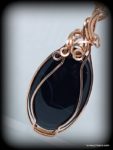 Black Agate Pendant (LG) - Image 3