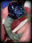 Glass Pendant - Tentacle w/Dichro Orb - Image 4