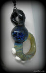 Glass Pendant - Tentacle w/Dichro Orb - Image 2