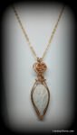 Rainbow Moonstone Necklace (a1) - Image 4